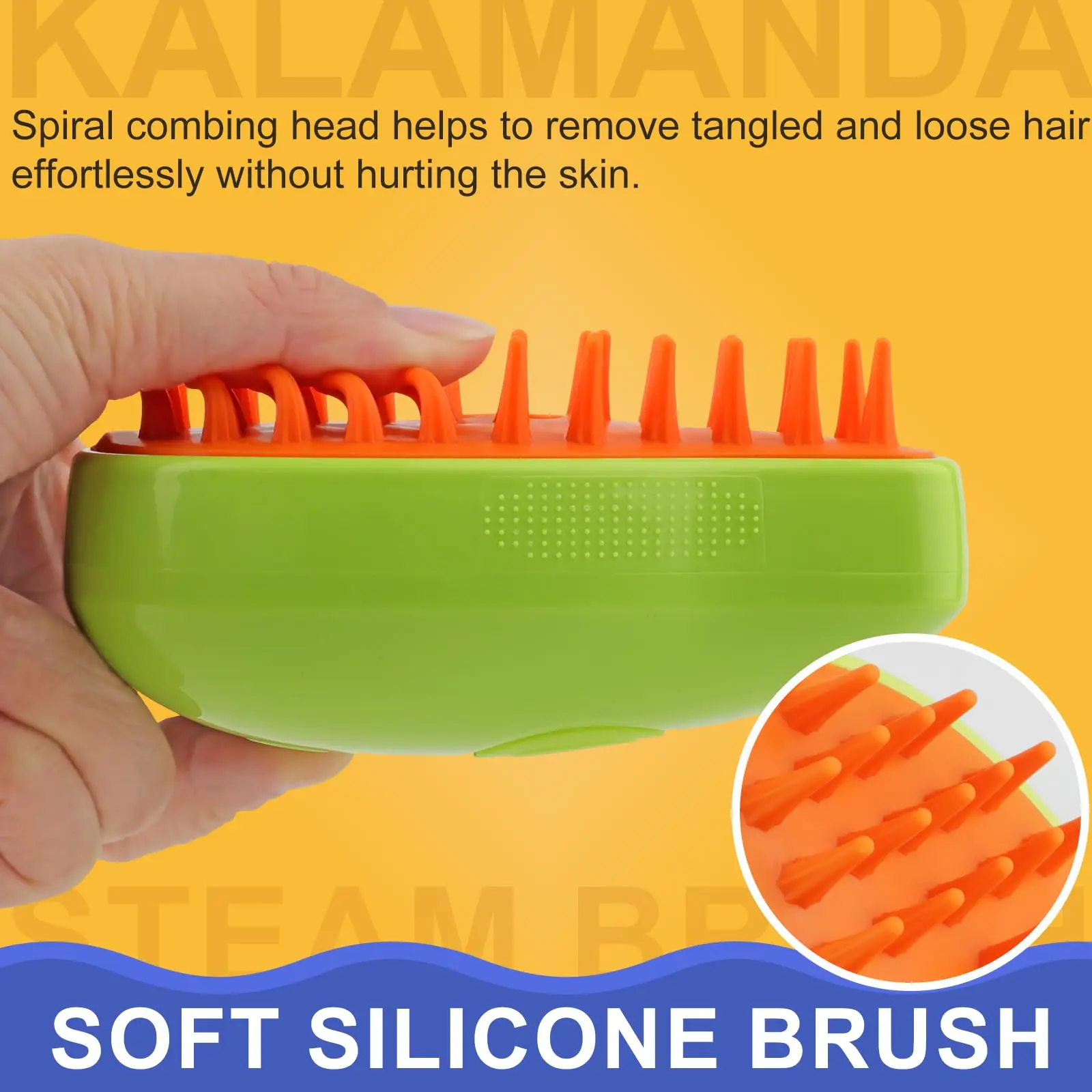 3-in-1 Steamy Brush for Pet Ca - Pet Supplies Grooming Hours review and price