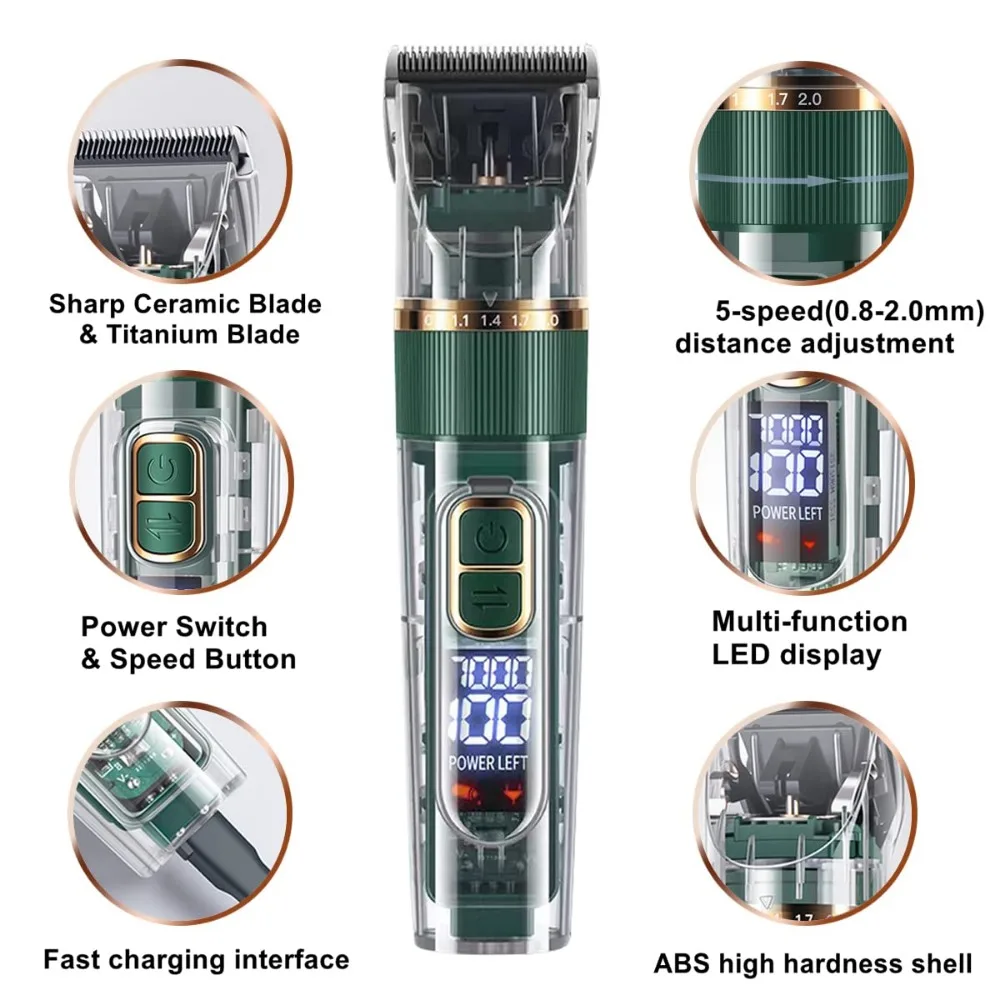 Pet Electric Hair Clipper Dog  - Pet Supplies Grooming Hours review and price