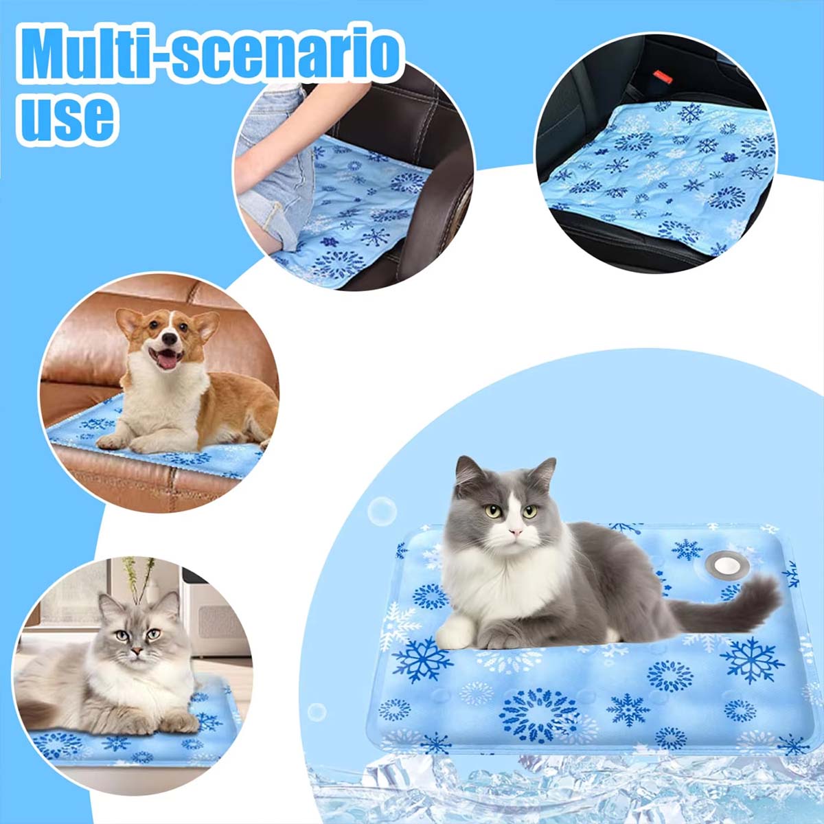 Summer Pet Mat, Pet Ice Mat, D - Pet Supplies Delivery review and price