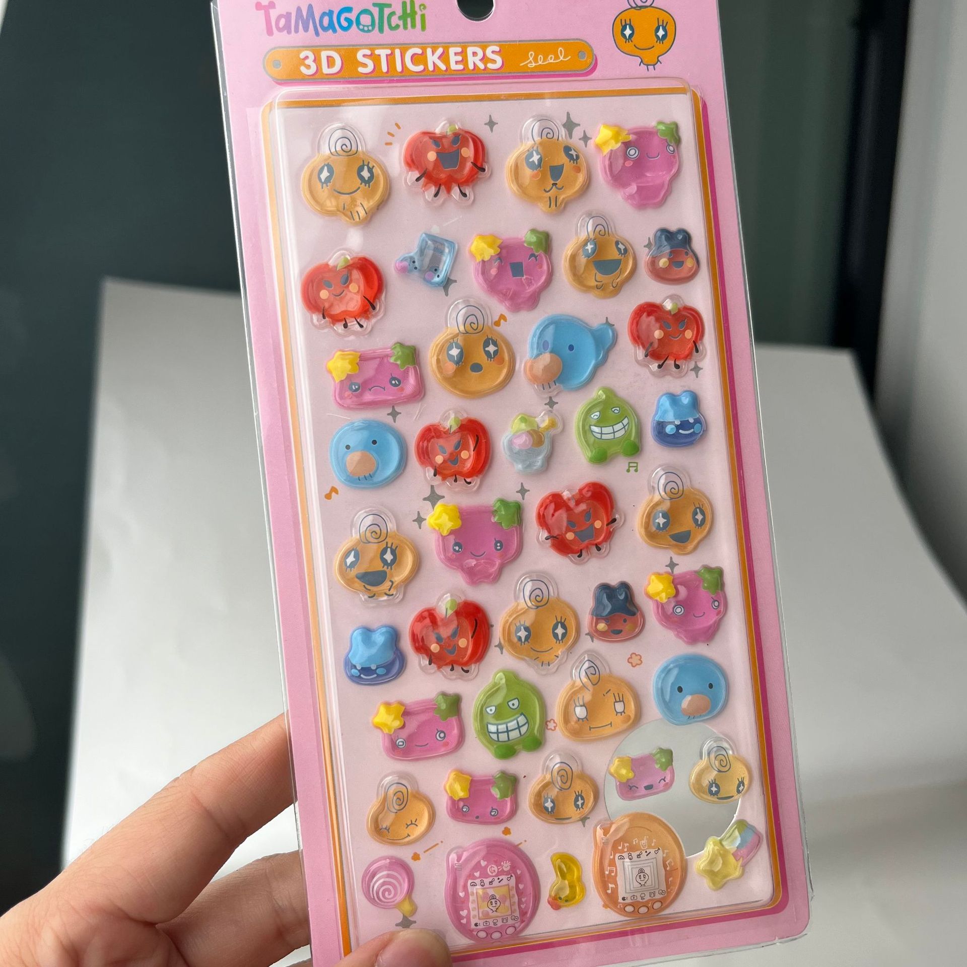 Cute Tamagotchi 3D Puffy Stick - Pet Supplies Delivery review and price