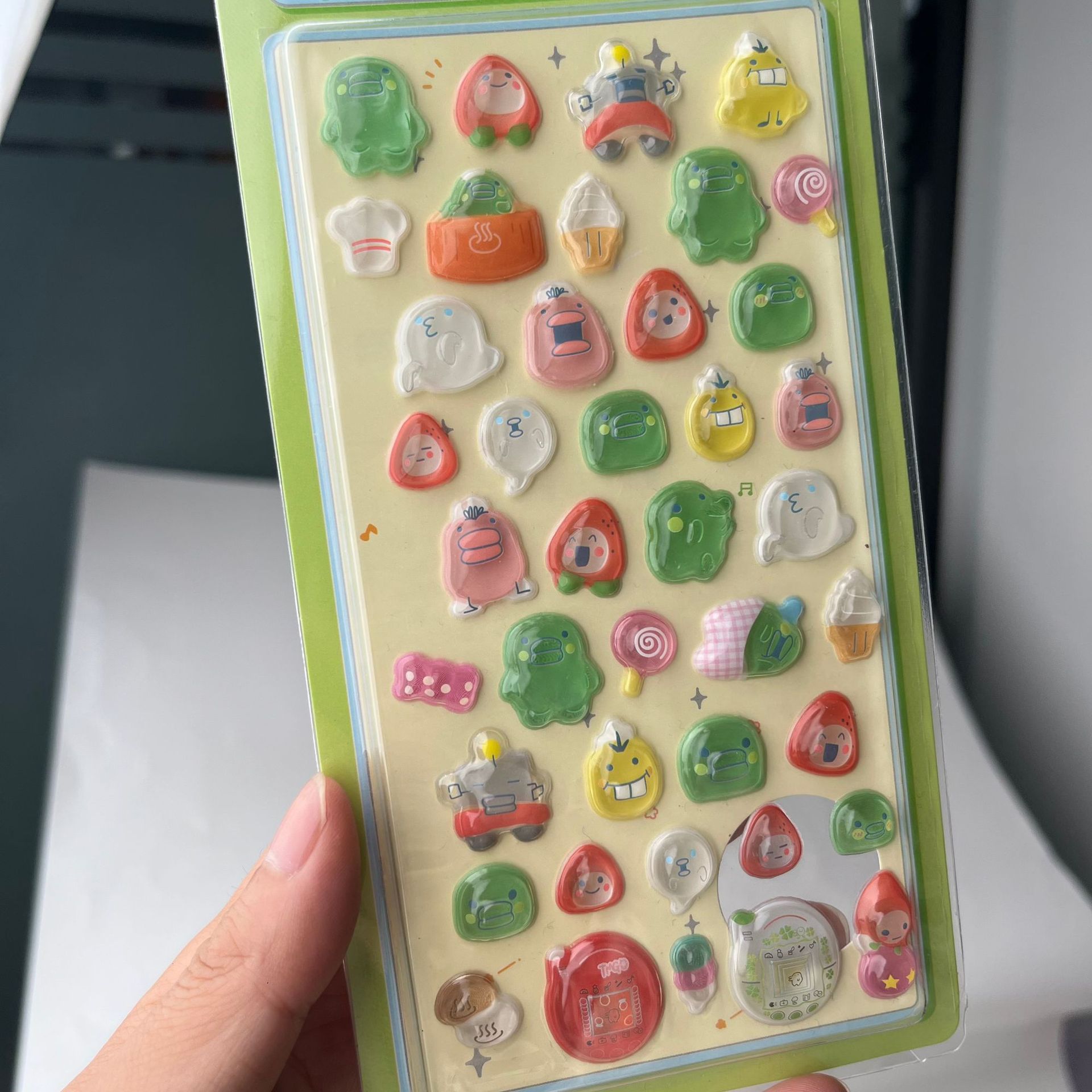 Cute Tamagotchi 3D Puffy Stick - Pet Supplies Delivery review and price