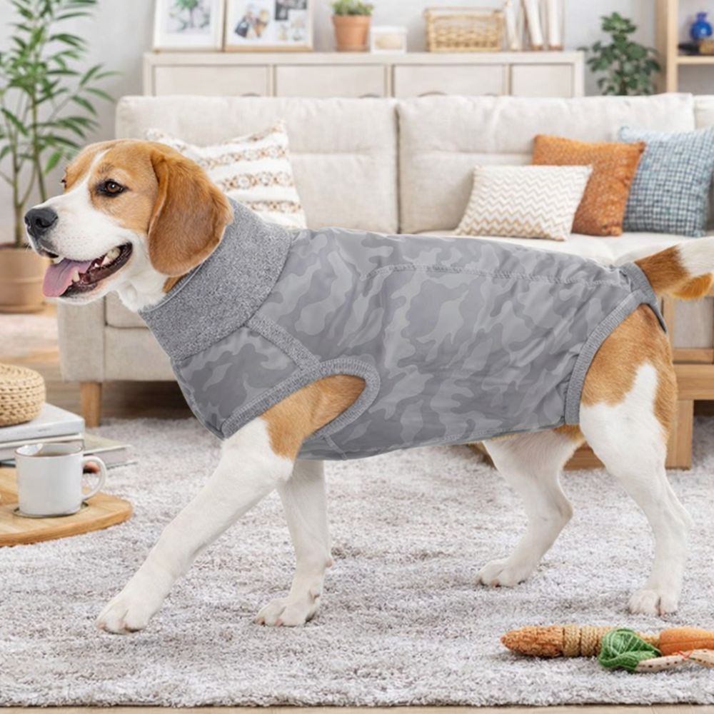 Elastic Dog Recovery Suit Soft - Dog Anxiety Vest review and price