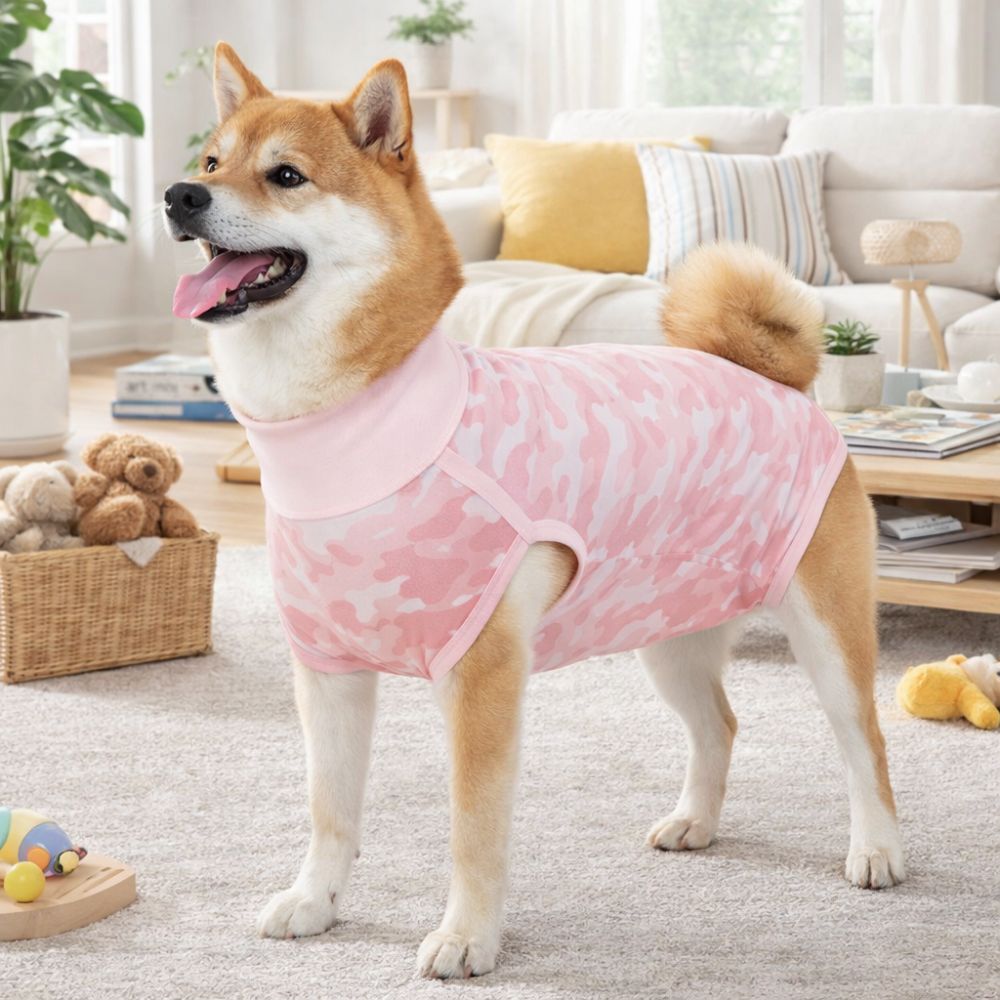 Elastic Dog Recovery Suit Soft - Dog Anxiety Vest review and price