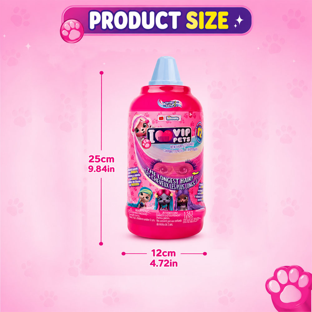 VIP Pets Long Hair Doll Surpri - Pet Supplies Delivery review and price