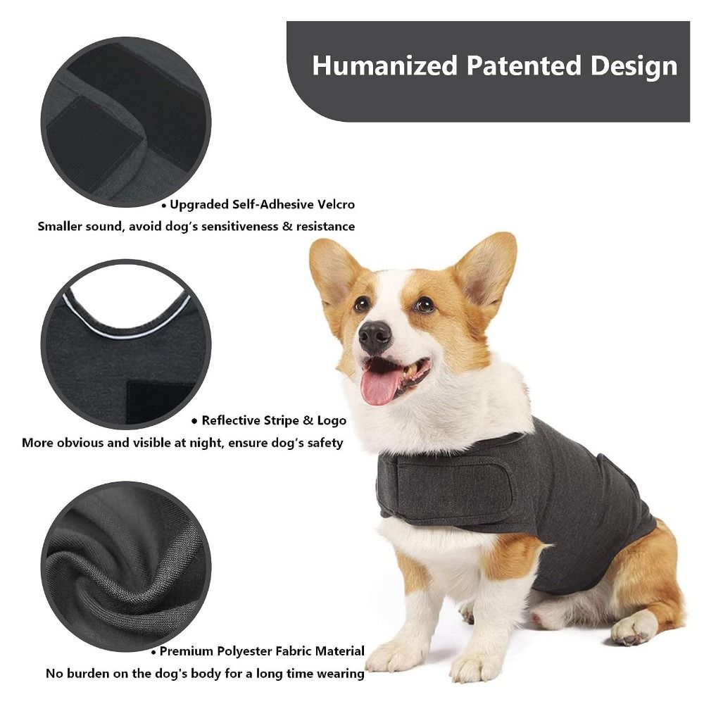 Pet Warm Vest Breathable Dog A - Dog Anxiety Vest review and price